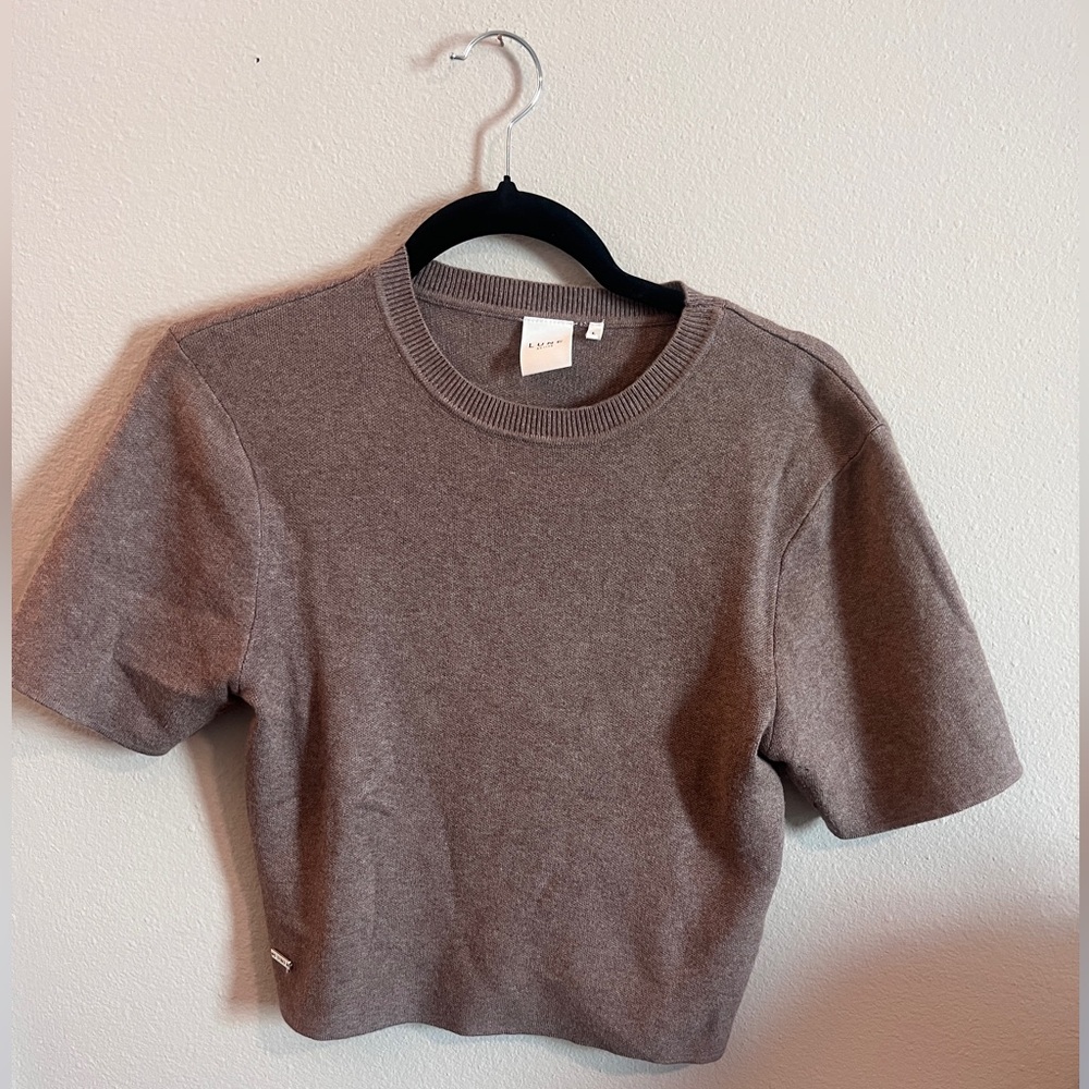 Lune Active Sweater in Taupe SZ L